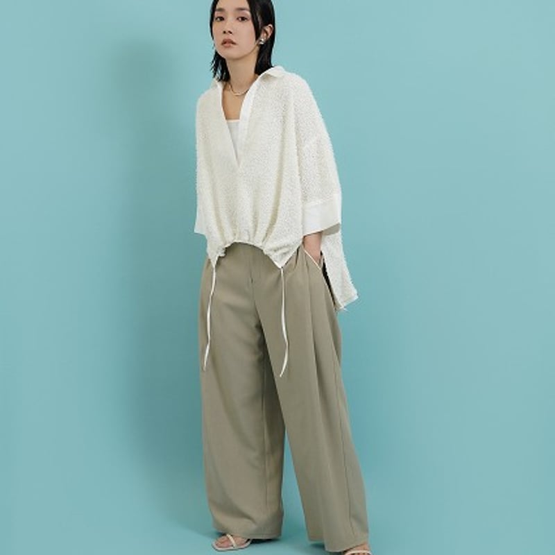 新品未使用予約品‼︎大幅値下げ！CYANtokyo ストライプデザインパンツ 新品未使用予約品‼︎大幅値下げ！CYANtokyo ストライプデザイン