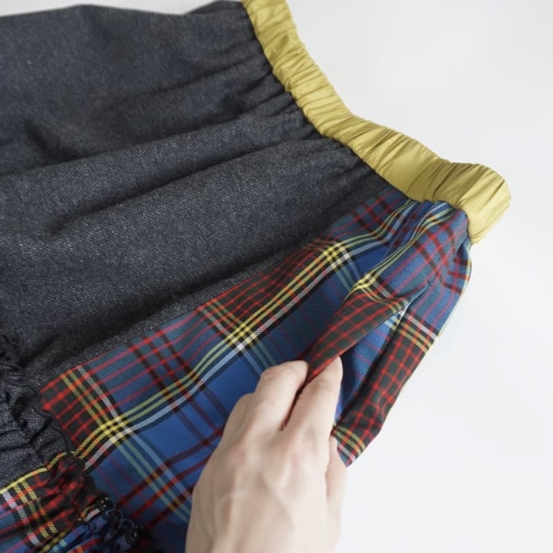 25AW予約アイテム THOMASMAGPIE（トーマスマグパイ）チェックスカート