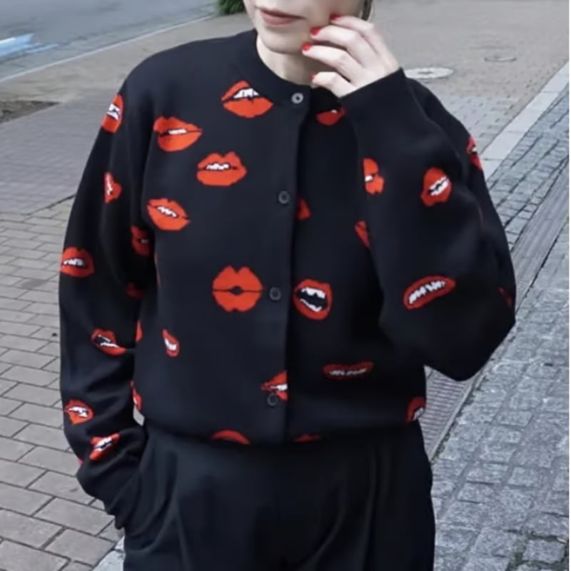THOMASMAGPIE(トーマスマグパイ)LIPカーディガン | ZAZABYS THOMASMAGPIE(トーマスマグパイ)LIPカーディガン | ZAZABYS