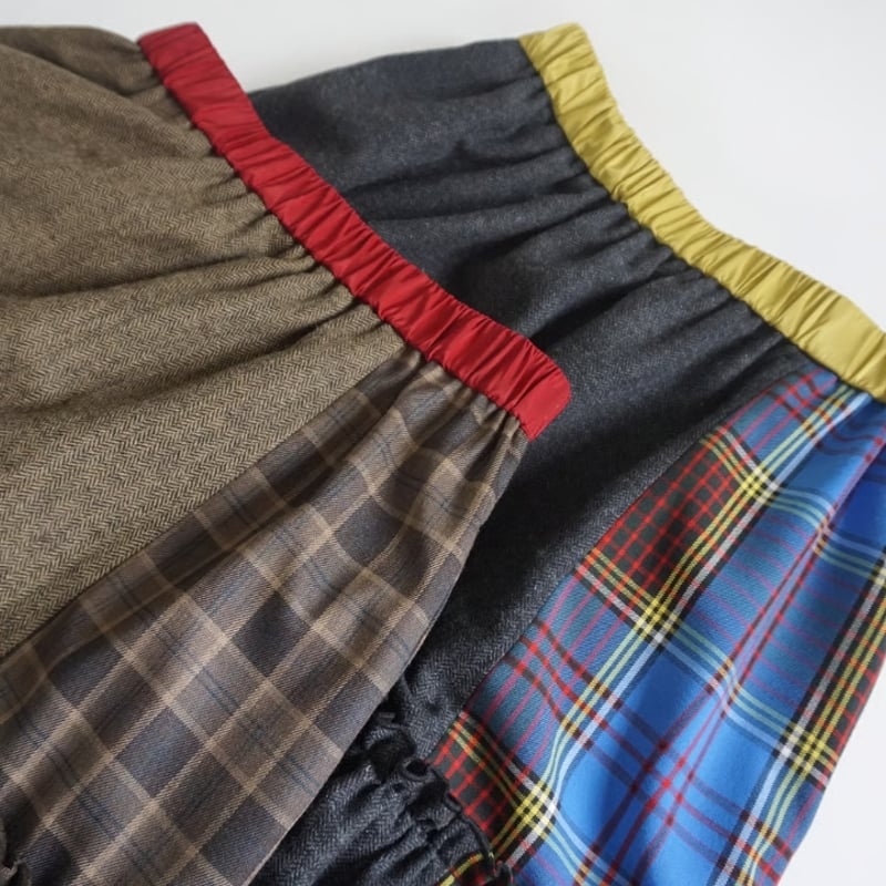 25AW予約アイテム THOMASMAGPIE（トーマスマグパイ）チェックスカート