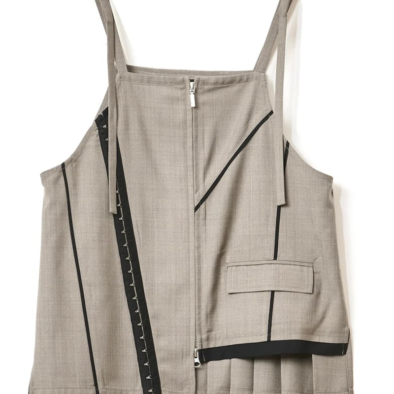 AULAAILA（アウラアイラ）バックプリーツキャミソールTOPS | ZAZABYS