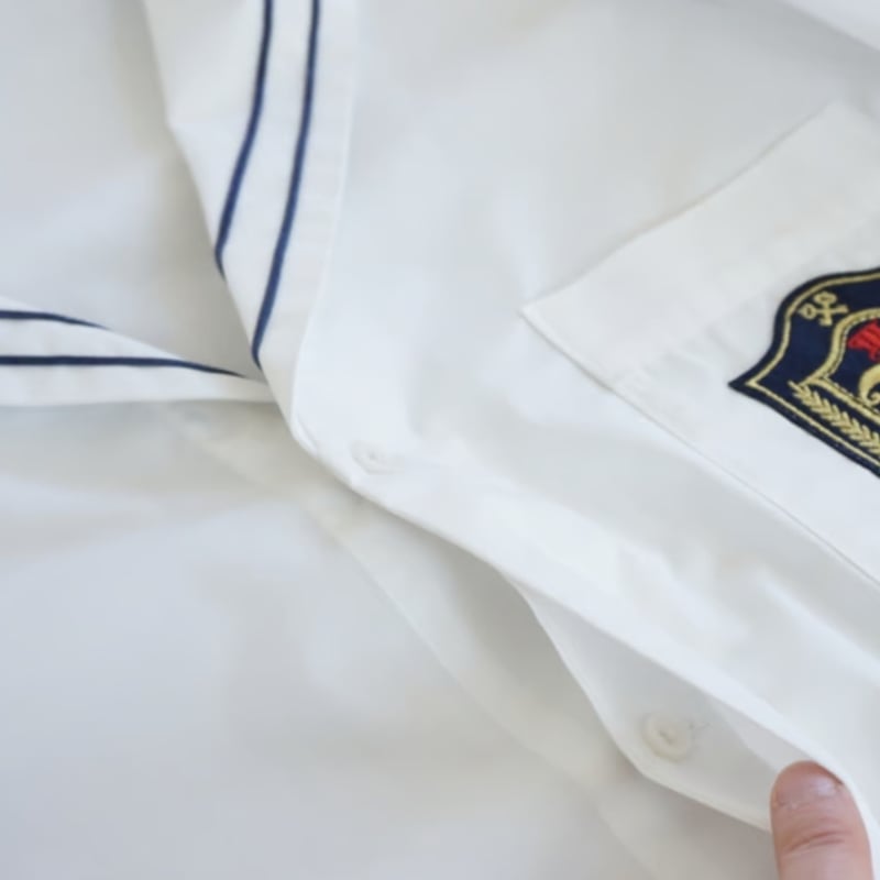 THOMASMAGPIE(トーマスマグパイ）セーラーカラーシャツ | ZAZABYS