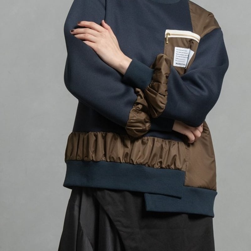 MARECHALTERRE(マルシャルテル）コンビネーションギャザートップス