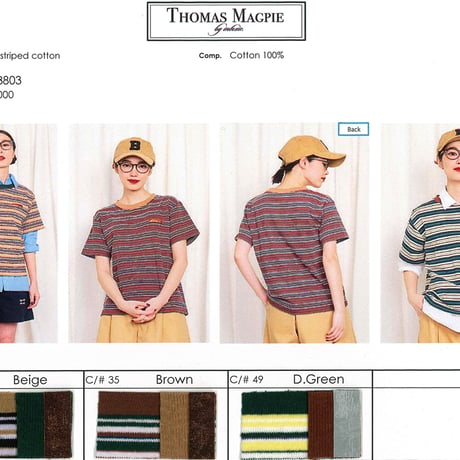 THOMAS MAGPIE（トーマスマグパイ）　25AW予約アイテムカラーまとめ