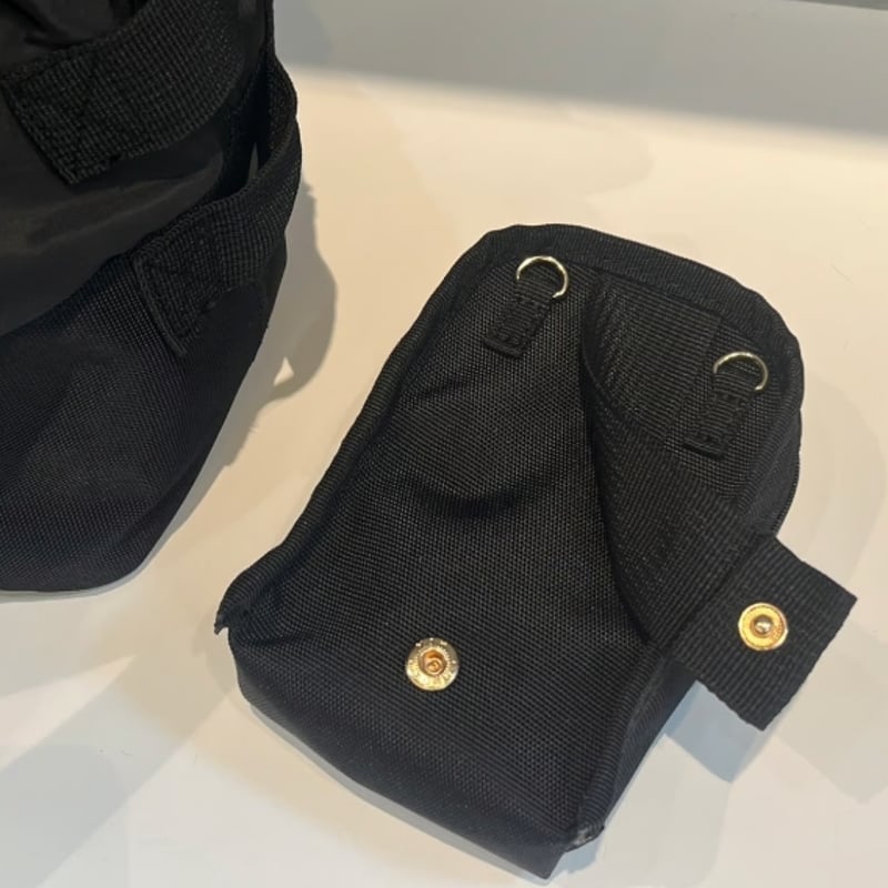 RISLEY×OUTDOOR トートバッグ ブラック/オリーブ Risley(リズレイ