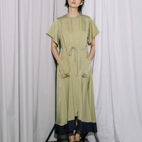 MARECHALTERRE(マルシャルテル）裾プリーツワンピース