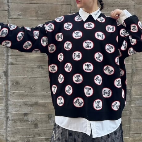 ※25AW予約商品　THOMASMAGPIE（トーマスマグパイ）レイジーニット