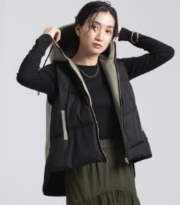 33℃(サーティスリー） ボンディング切り替えダウンベスト | ZAZABYS