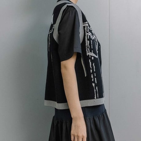 MARECHALTERRE(マルシャルテル）ジャガードベスト