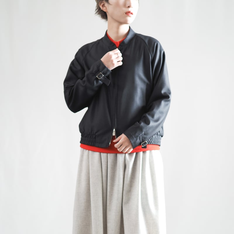 はたやブルゾン 003BZ ［ メリノウール × シルク ］ | 新見本工場