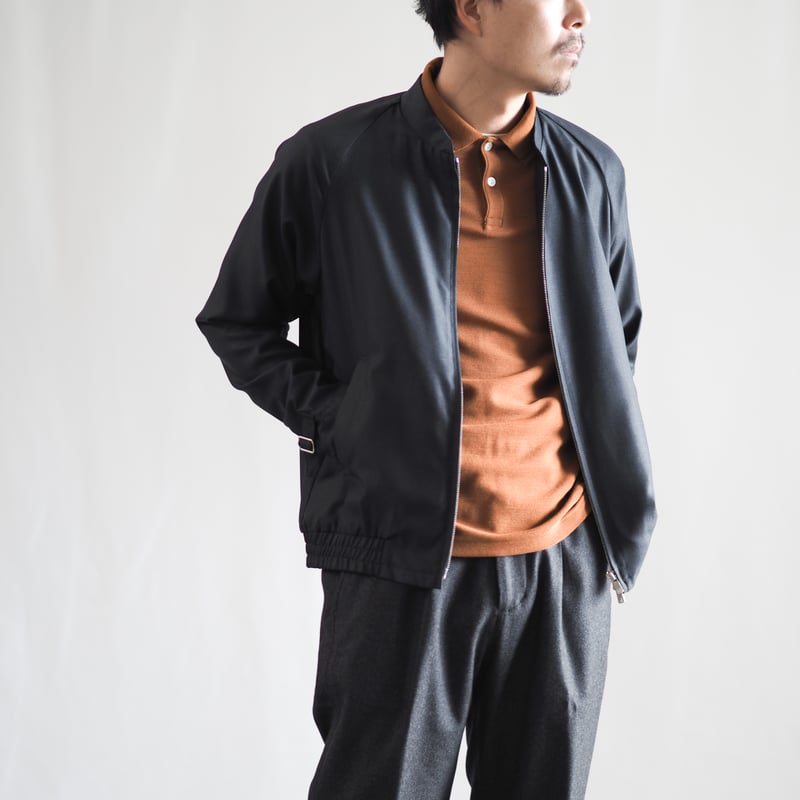 はたやブルゾン 003BZ ［ メリノウール × シルク ］ | 新見本工場