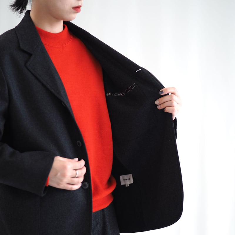 Y.Akamine アカミネ イタリー製　ウールジャケット　XL はたやジャケット（組上） 007JK ［ メリノウール ］ | 新見本工場