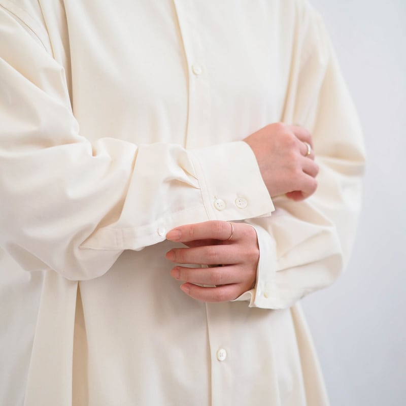 はたやロングシャツ 007SH ［ コットン×シルク ］ | 新見本工場