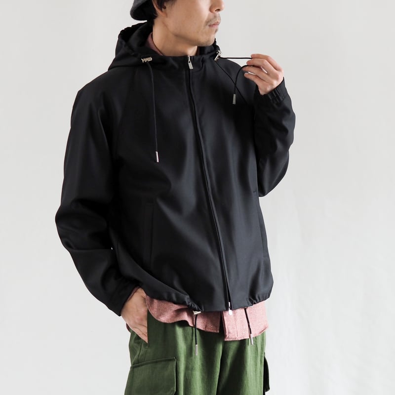 3日で1反パーカー 004BZ ［ メリノウール ］ | 新見本工場 オンライン