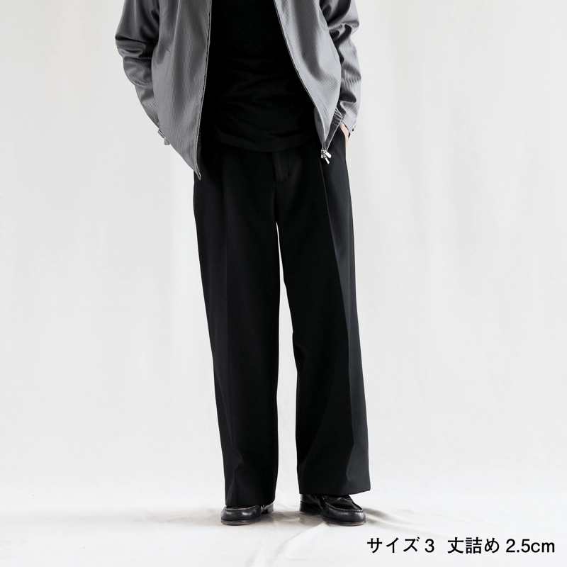 はたやトラウザーズ 201PT ［ メリノウール×コットン ］ | 新見本工場