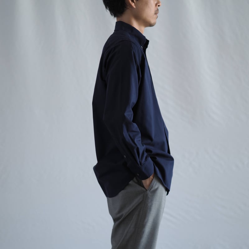 はたやシャツ ボタンダウン 001SH ［ コットン×シルク ］ | 新見本工場 