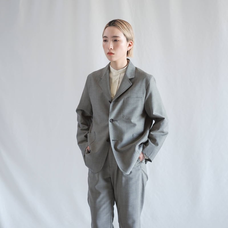 【美品】and per se フルジップジャケット グレー L 20％OFFセール】ブルゾン メンズ アンパスィ and per se 2025 秋冬