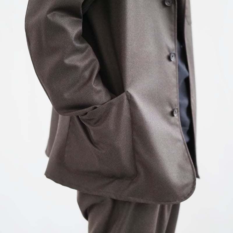 SALE】はたやジャケット（組上）【ブラウン】005JK ［ ウール ］ | 新