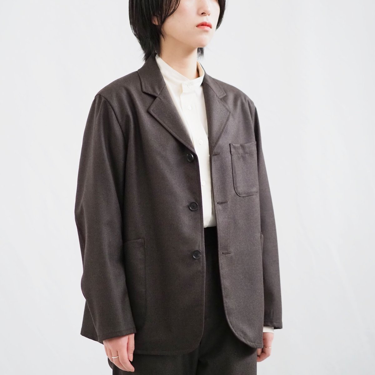 SALE】はたやジャケット（組上）【ブラウン】005JK ［ ウール ］ | 新