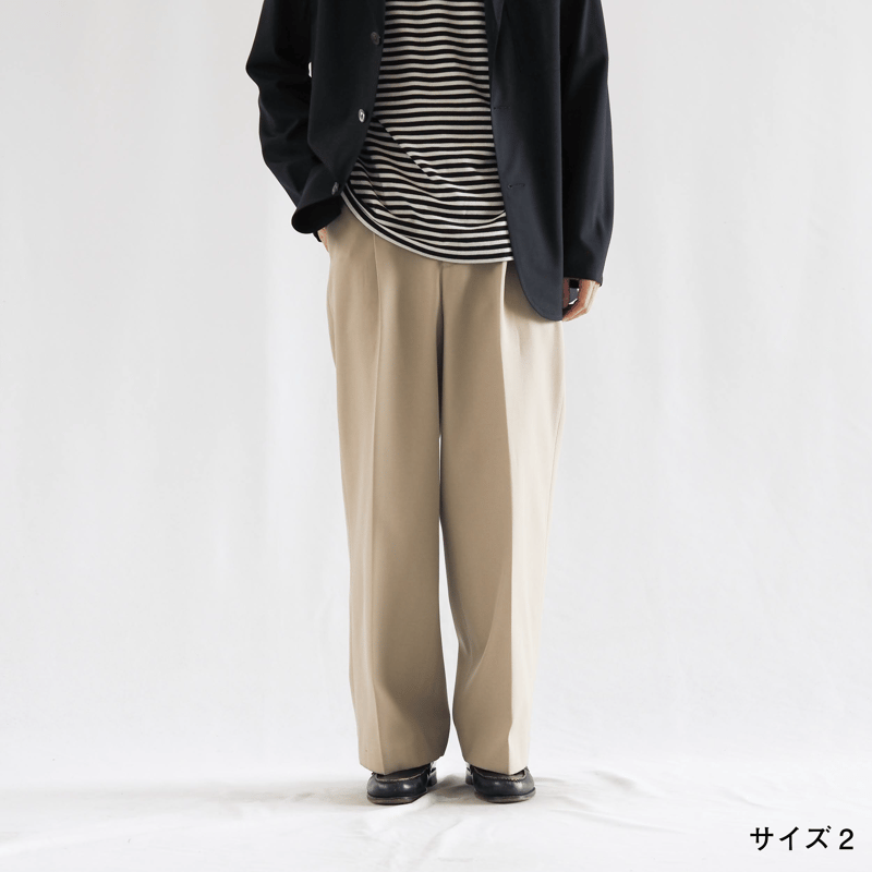 はたやトラウザーズ 201PT ［ メリノウール×コットン ］ | 新見本工場