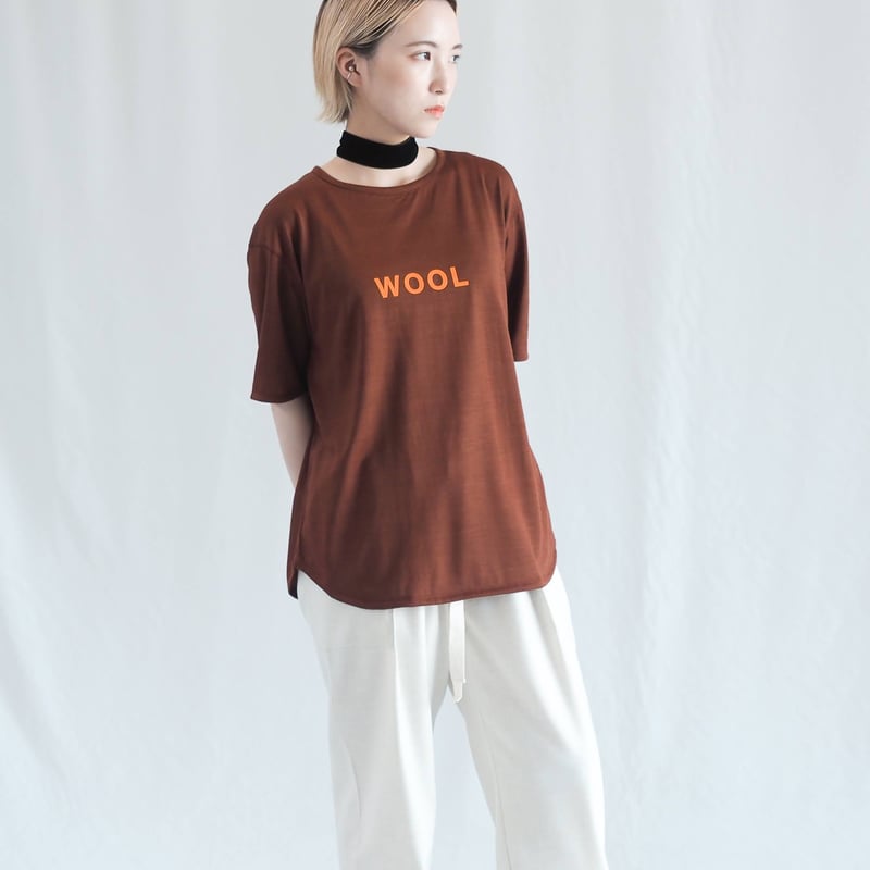 Sheep Words Tee - シープワーズティー - 「メリノウール」 | 新見本