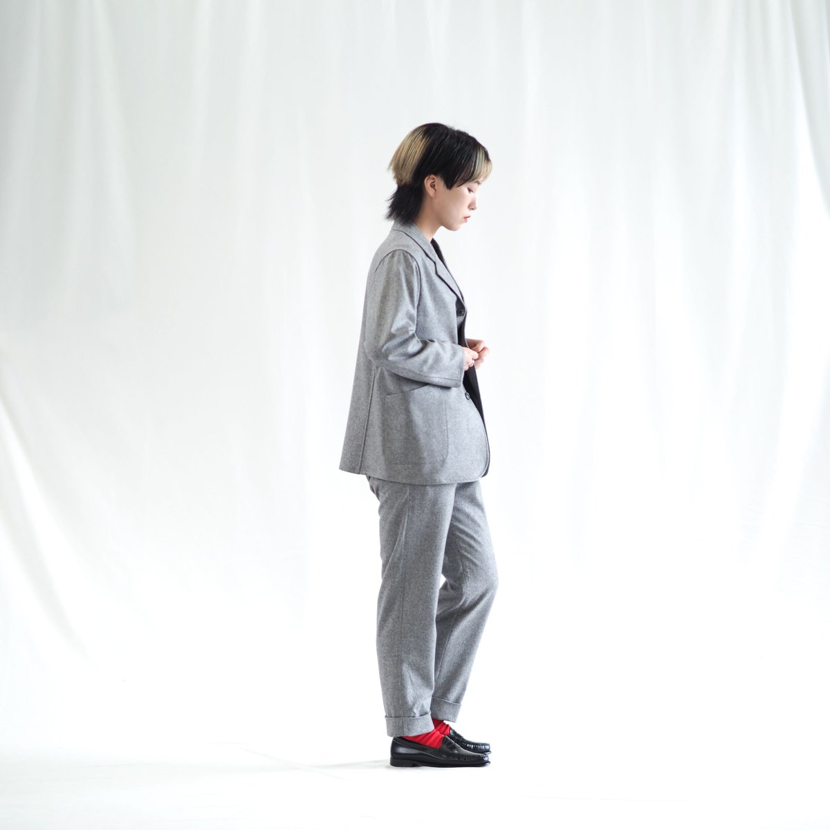 はたやパンツ（組下） 007PT ［ メリノウール ］ | 新見本工場 