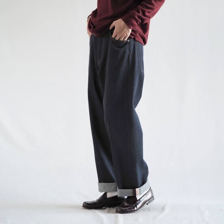 ションヘルデニムパンツ　501PT ［ メリノウール×コットン ］