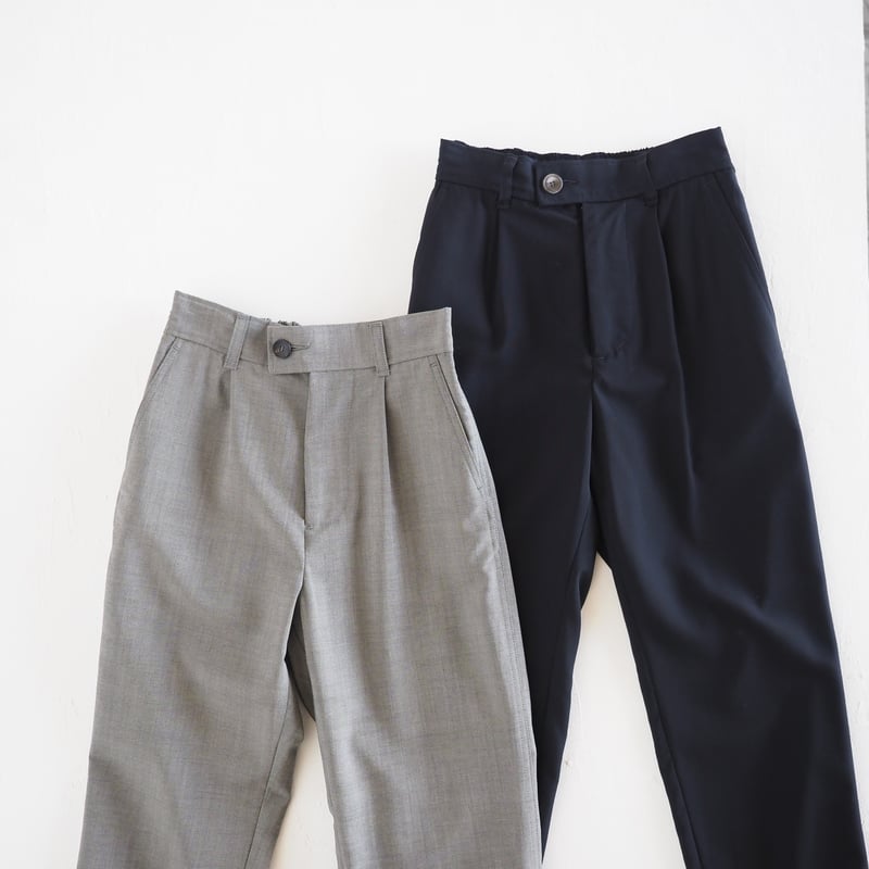 はたやパンツ（組下）【グレー】002PT ［ メリノウール×キッドモヘヤ