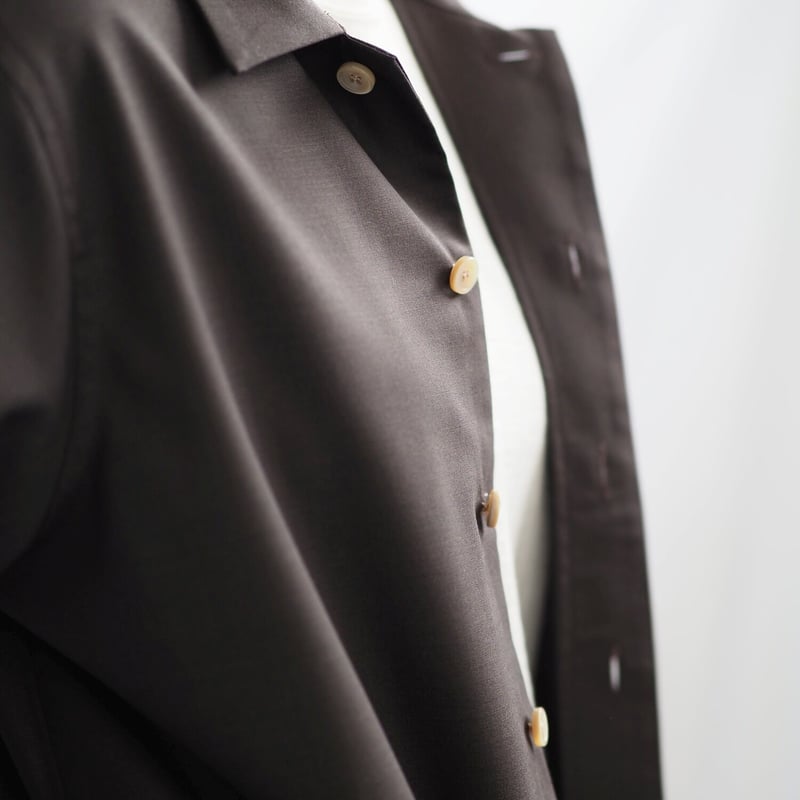 大ナゴヤプロダクツ 「ONの日」のシャツ ブラウン（ユニセックス