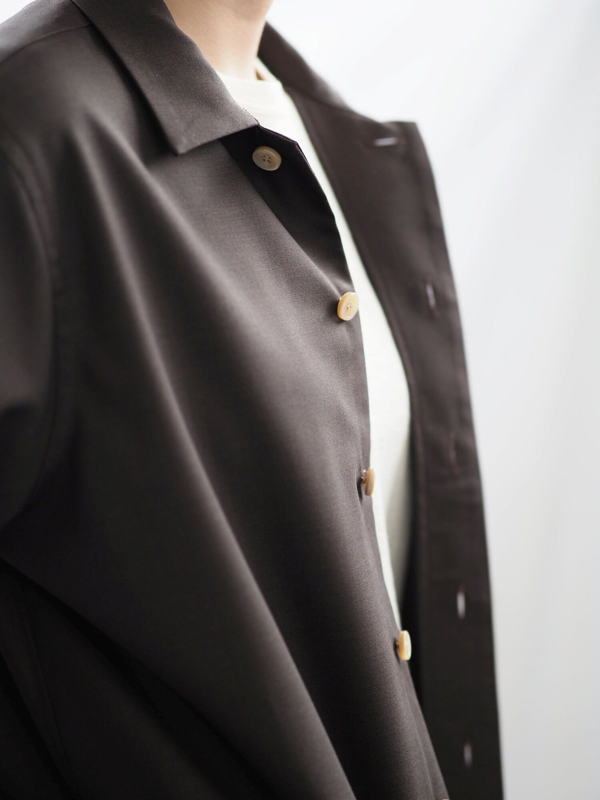 大ナゴヤプロダクツ 「ONの日」のシャツ ブラウン（ユニセックス