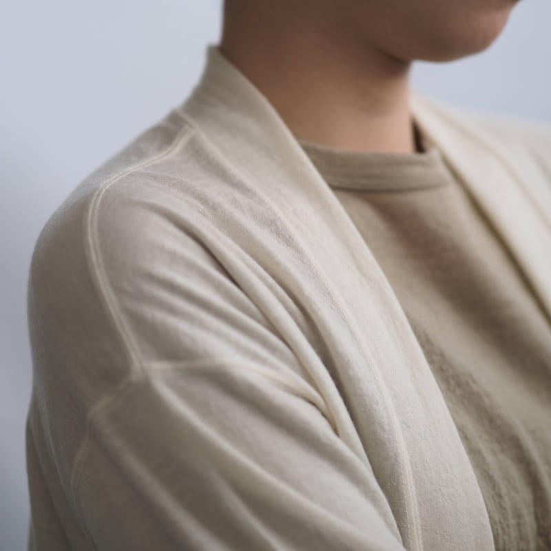 SALE】はっぴいカーディガン iti-05 ［ メリノウール ］ | 新見本工場