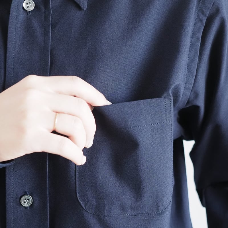 新見本工場 はたやシャツ　サイズ4 はたやシャツ ボタンダウン 001SH ［ コットン×シルク ］ | 新