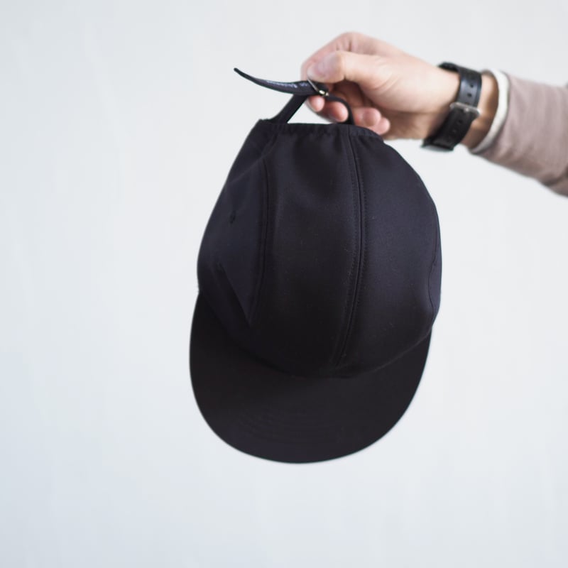 Transition Equipment「 P . T . CAP - 別注ドスキン 紫紺・