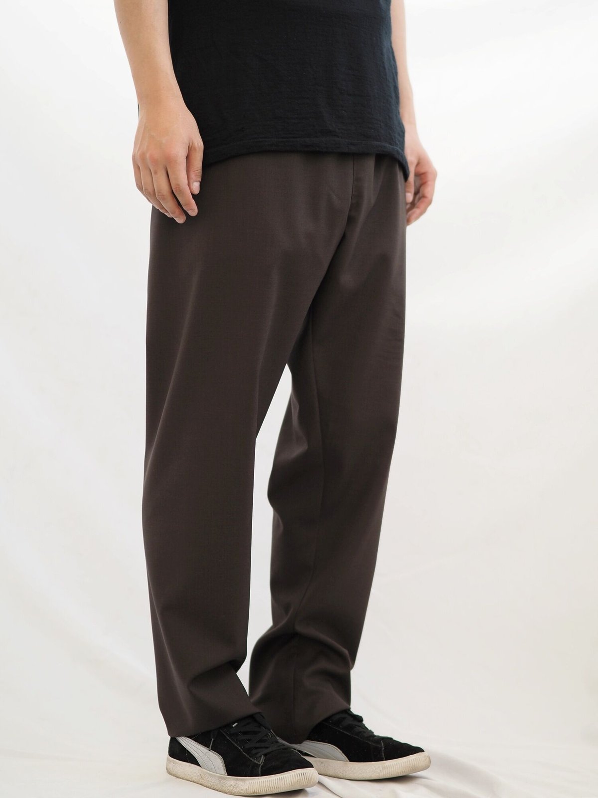 大ナゴヤプロダクツ 「ONの日」のズボン　ブラウン（ユニセックス） 大ナゴヤプロダクツ 「ONの日」のズボン ブラウン（ユニセックス