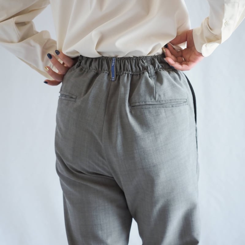 はたやパンツ（組下）【グレー】002PT ［ メリノウール×キッドモヘヤ