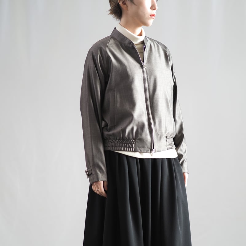 はたやブルゾン 003BZ ［ メリノウール × シルク ］ | 新見本工場