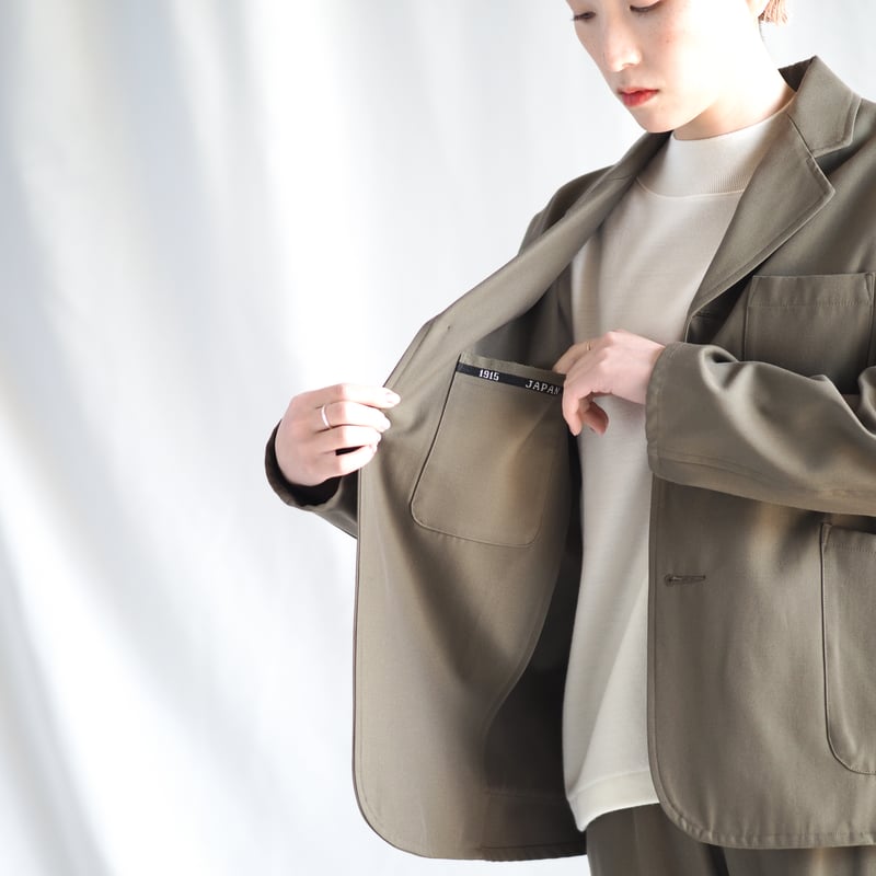 はたやジャケット（組上） 009JK ［ メリノウール×コットン ］ | 新  