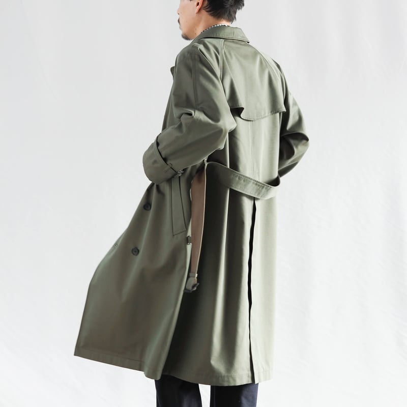 はたやトレンチ 002CO ［ コットン × メリノウール ］ | 新見本工場