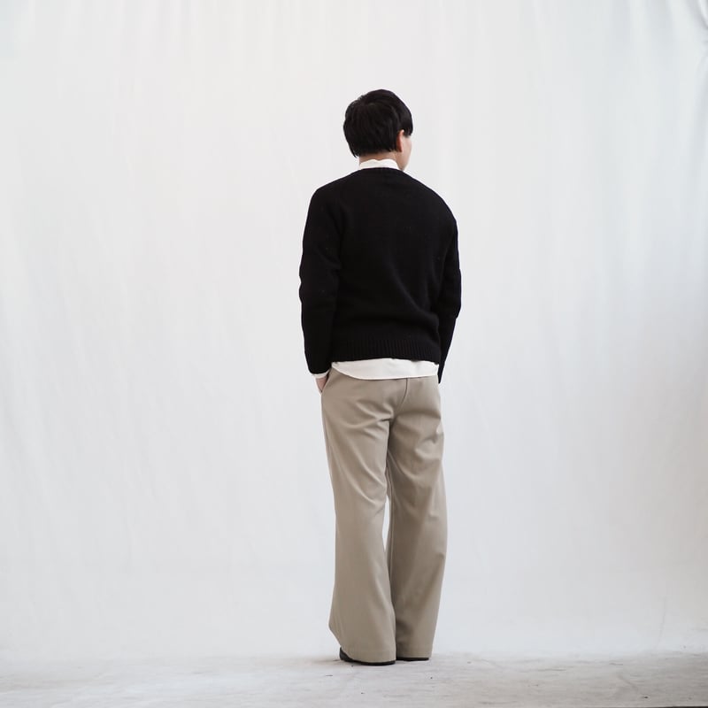 少しの間お値下げ　新見本工場はたやパンツ　ベージュ　サイズ3 尾州 SALE】はたやチノ【フェードベージュ】401PT ［ メリノウール