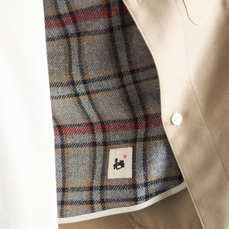 はたやトレンチ 002CO ［ コットン × メリノウール ］ | 新見本工場