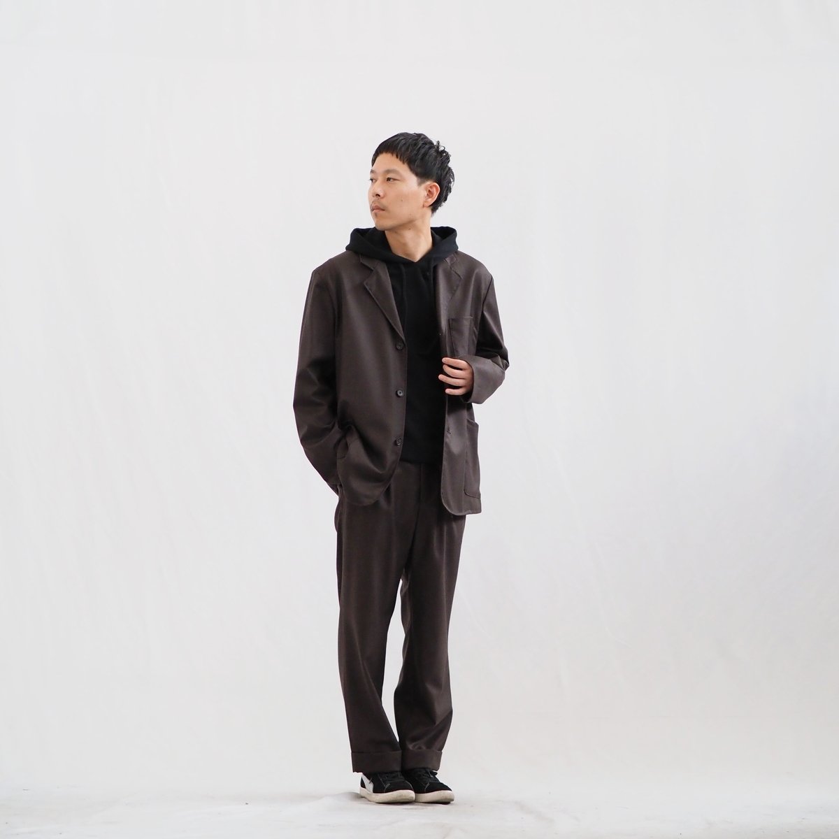 SALE】はたやジャケット（組上）【ブラウン】005JK ［ ウール ］ | 新