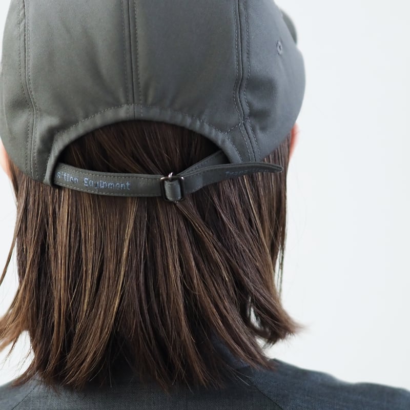 Transition Equipment「 P . T . CAP - 別注ドスキン 紫紺・