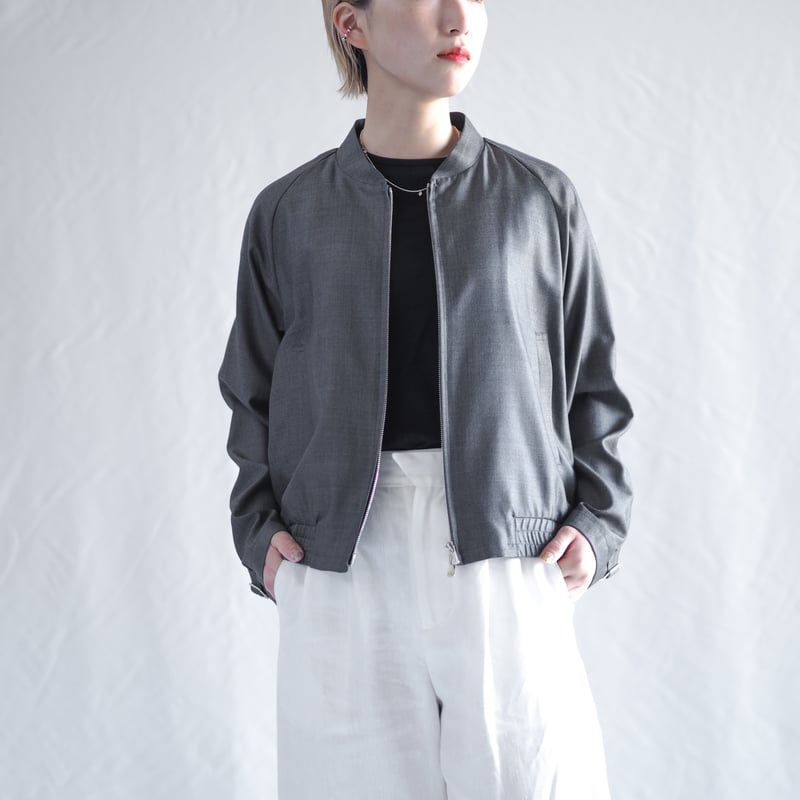 はたやブルゾン 002BZ ［ メリノウール × シルク ］ | 新見本工場