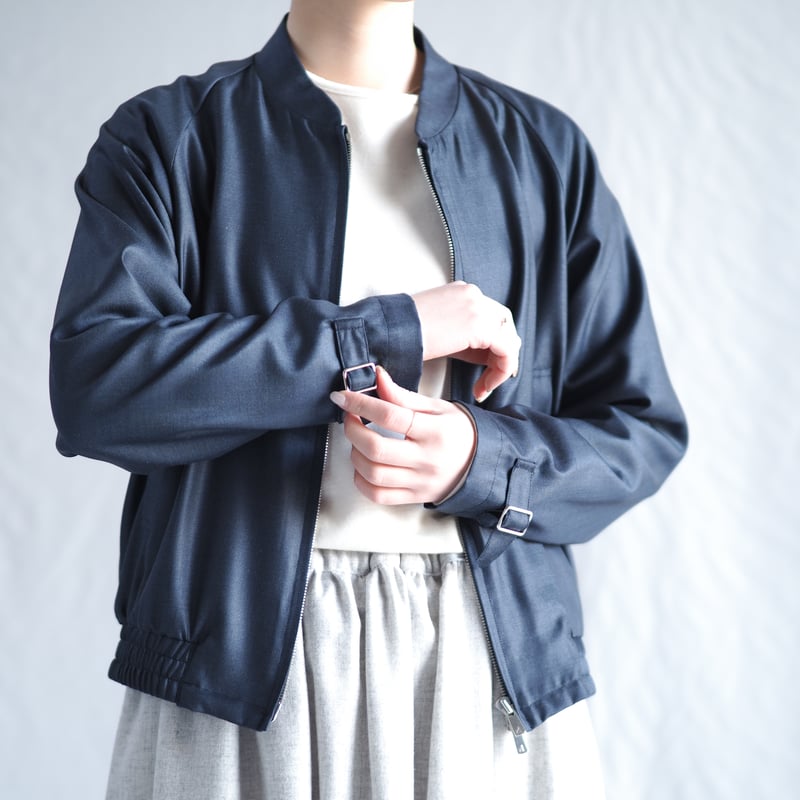 はたやブルゾン 002BZ ［ メリノウール × シルク ］ | 新見本