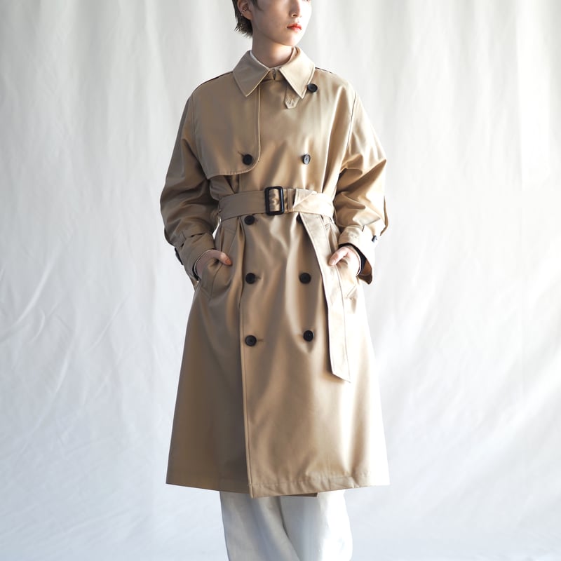 新見本工場　トレンチコートサイズ2 新品タグ付　　　　　　　ライナー付き 新見本工場 トレンチコートサイズ2 新品タグ付 ライナー付き 【公式通販】
