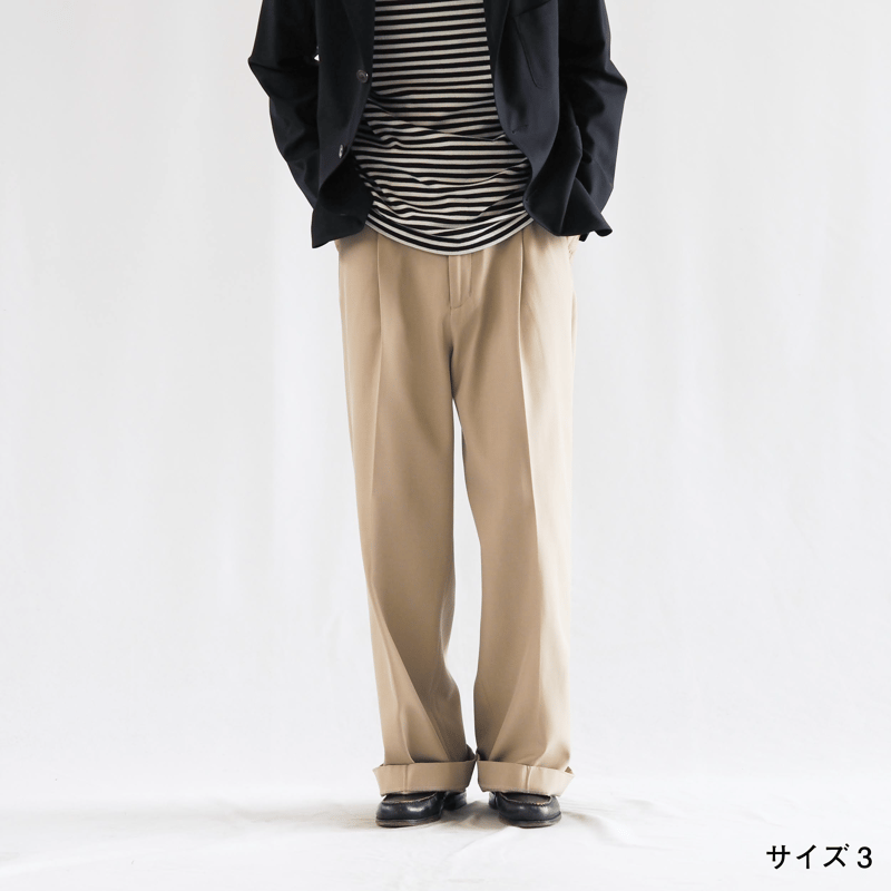 はたやトラウザーズ 201PT ［ メリノウール×コットン ］ | 新見本工場