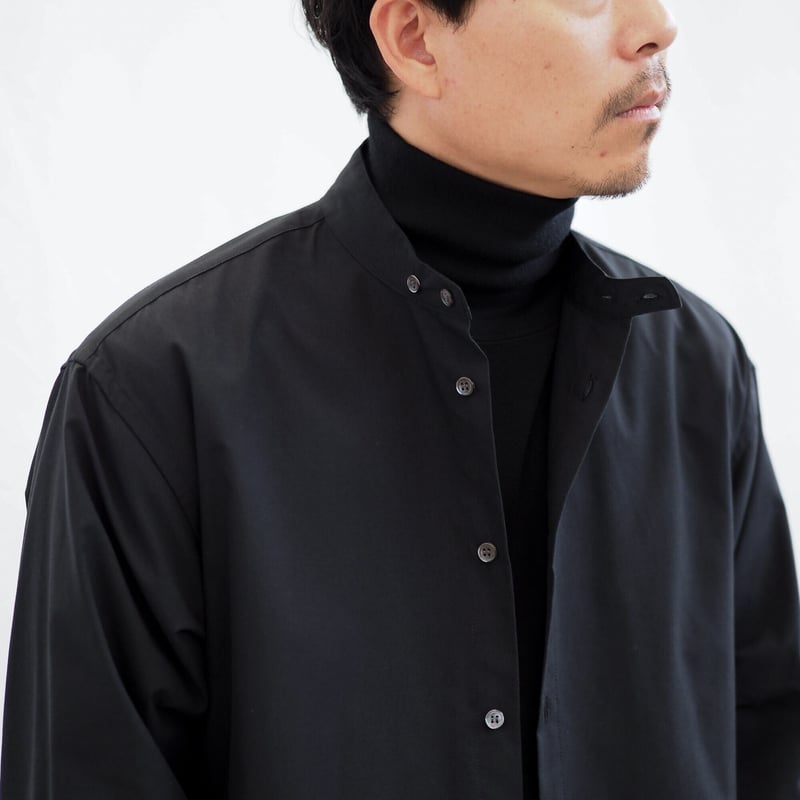 2024超人気 007SH はたやロングシャツ ［ 新見本工場 | ］ コットン×シルク トップス