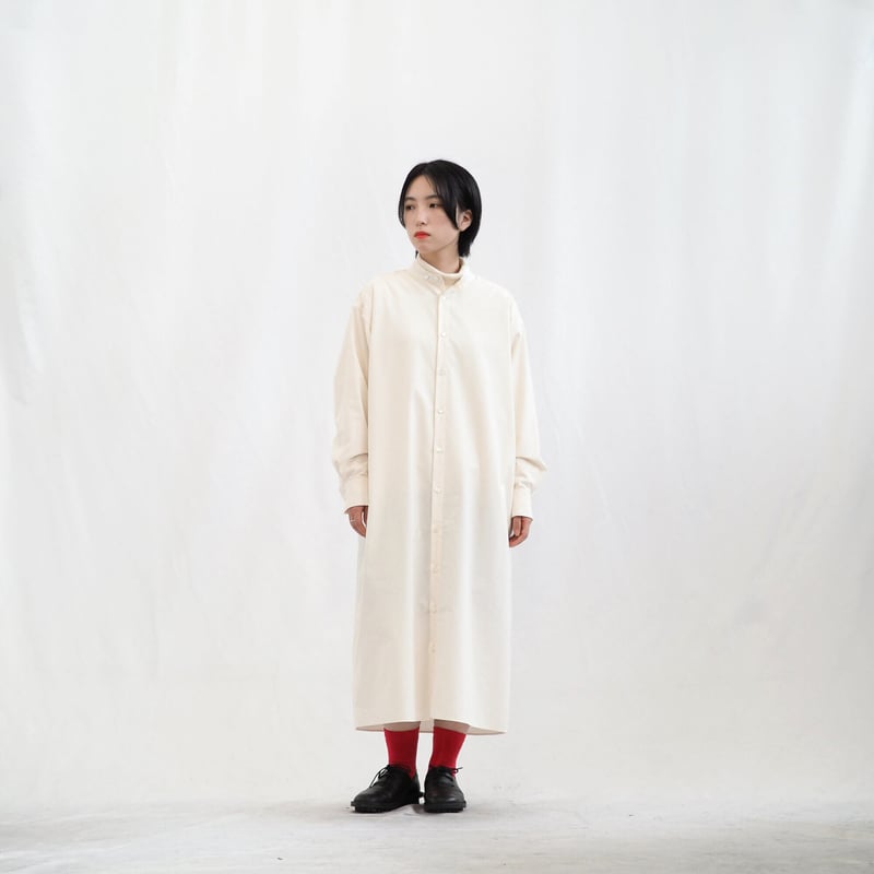 24SS タグ付未着用 クジャク ロングシャツコート KJ_014 ナイロン 24SS タグ付未着用 クジャク ロングシャツコート KJ_014 ナイロン