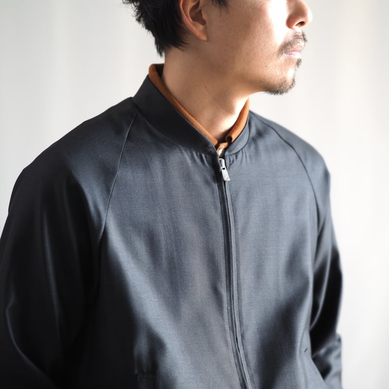 はたやブルゾン 003BZ ［ メリノウール × シルク ］ | 新見本