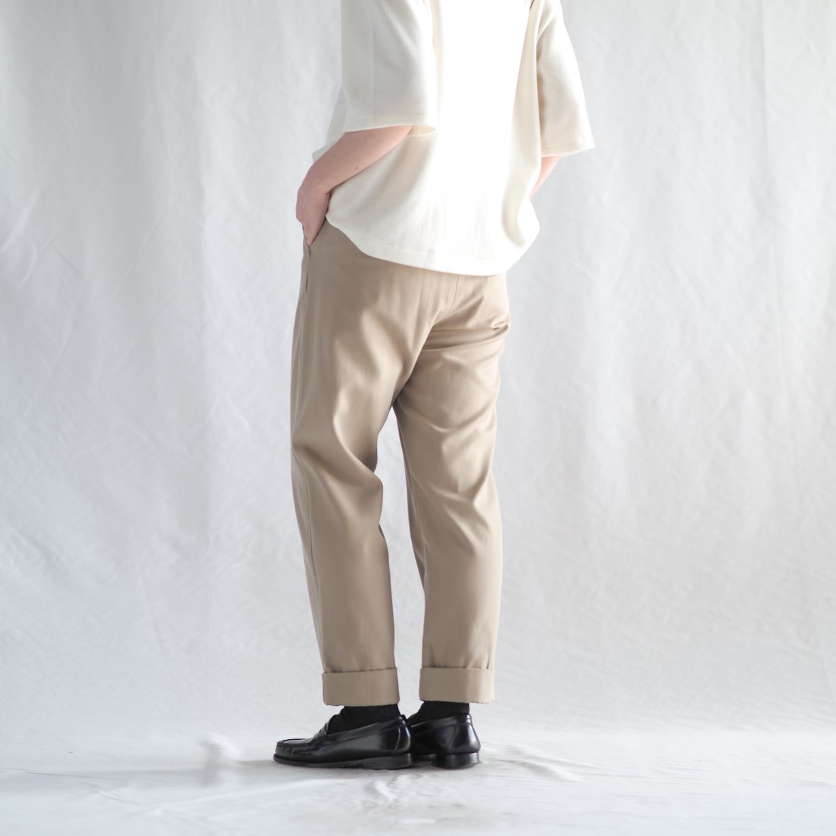 SALE】はたやパンツ（組下） 009PT ［ メリノウール×コットン ］ | 新